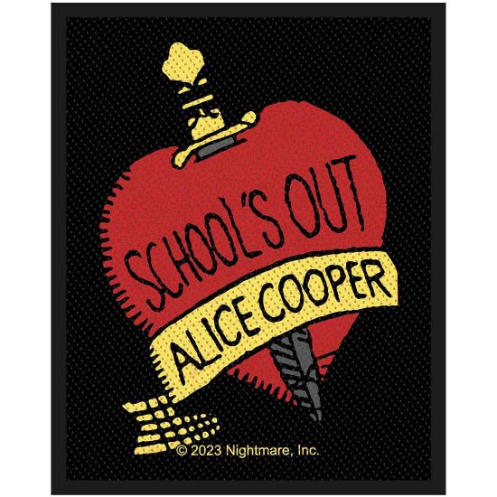 Picture of Alice Cooper Woven Patch: School's Out (Standard)