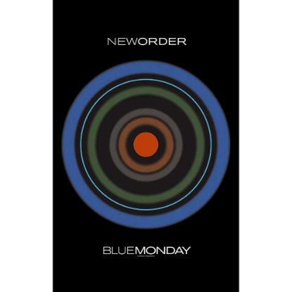 Picture of New Order Textile Poster: Blue Monday