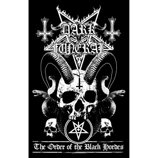 Picture of Dark Funeral Textile Poster: Order Of The Black Hordes