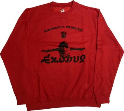 Picture of Bob Marley Unisex Sweatshirt: Exodus Arms Outstretched (Hi-Build)