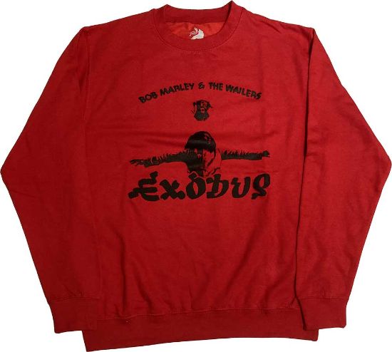 Picture of Bob Marley Unisex Sweatshirt: Exodus Arms Outstretched (Hi-Build)