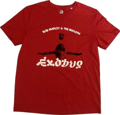 Picture of Bob Marley Unisex T-Shirt: Exodus Arms Outstretched Hi-Build