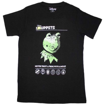 Picture of The Muppets Unisex T-Shirt: Never Trust A Frog...
