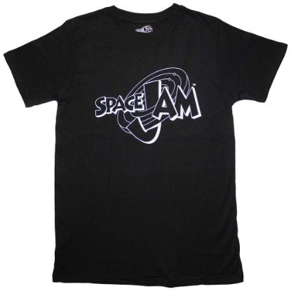 Picture of Space Jam Unisex T-Shirt: Retro B&W Logo