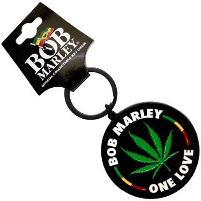 Picture of Bob Marley Keychain: Leaf