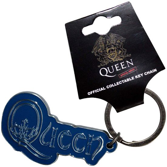 Picture of Queen Keychain: Crown In Q Logo