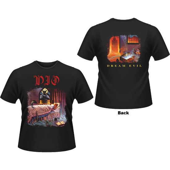 Picture of Dio Unisex T-Shirt: Dream Evil Back Print