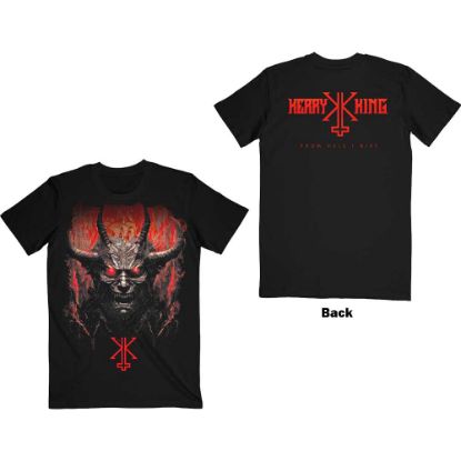 Picture of Kerry King Unisex T-Shirt: From Hell I Rise F&B Back Print
