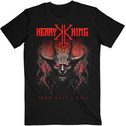 Picture of Kerry King Unisex T-Shirt: From Hell I Rise Cover