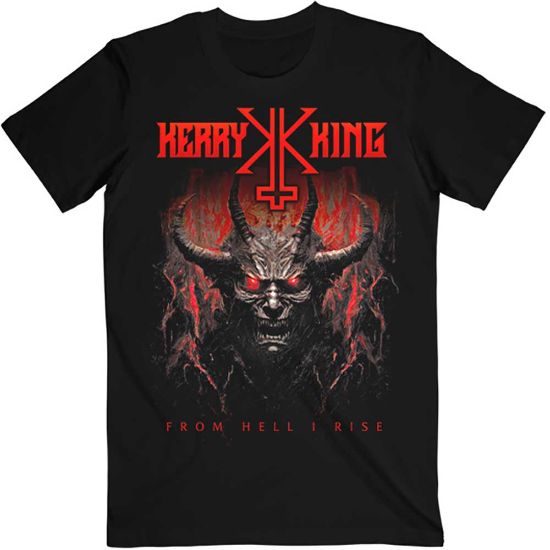 Picture of Kerry King Unisex T-Shirt: From Hell I Rise Cover