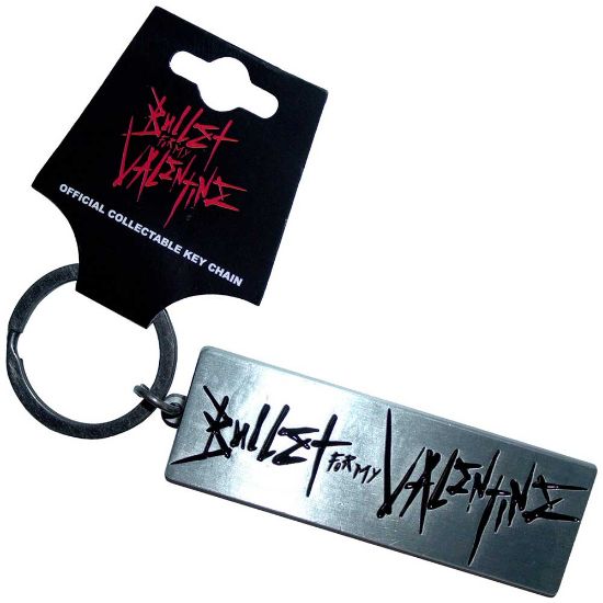 Picture of Bullet For My Valentine Keychain: Engraved Logo