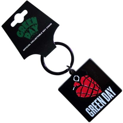 Picture of Green Day Keychain: Grenade Logo