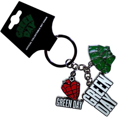 Picture of Green Day Keychain: Logo Charms