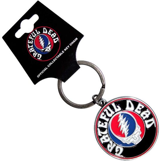 Picture of Grateful Dead Keychain: Steal Your Face Logo