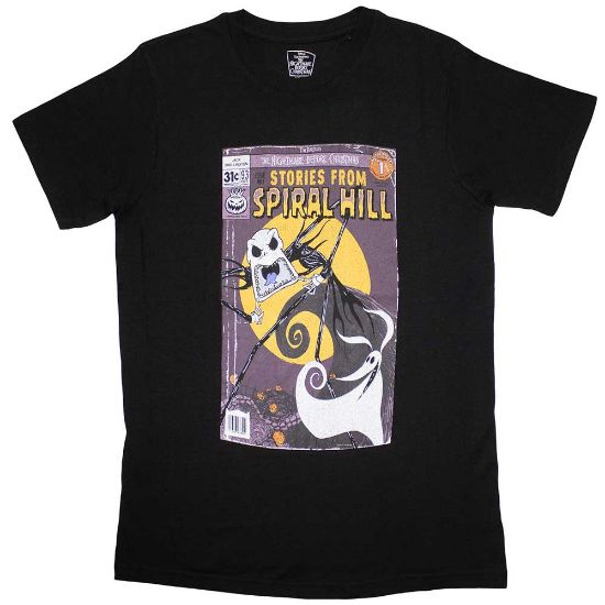 Picture of The Nightmare Before Christmas Unisex T-Shirt: Spiral Hill Jack