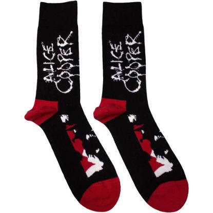 Picture of Alice Cooper Unisex Ankle Socks: Face (UK Size 7 - 11)