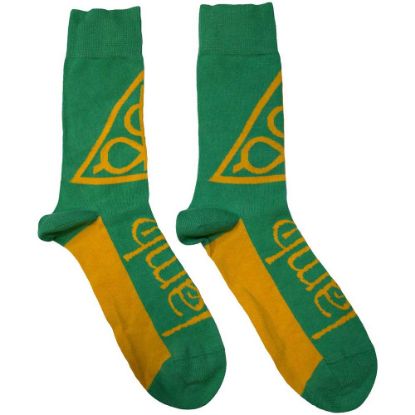 Picture of Lamb Of God Unisex Ankle Socks: Triangle (UK Size 7 - 11)