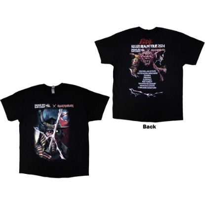 Picture of Iron Maiden Unisex T-Shirt: Dead By Daylight Killer Realm Back Print