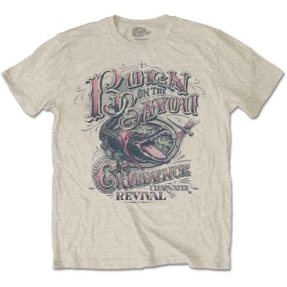 Picture of Creedence Clearwater Revival Unisex T-Shirt: Born on the Bayou