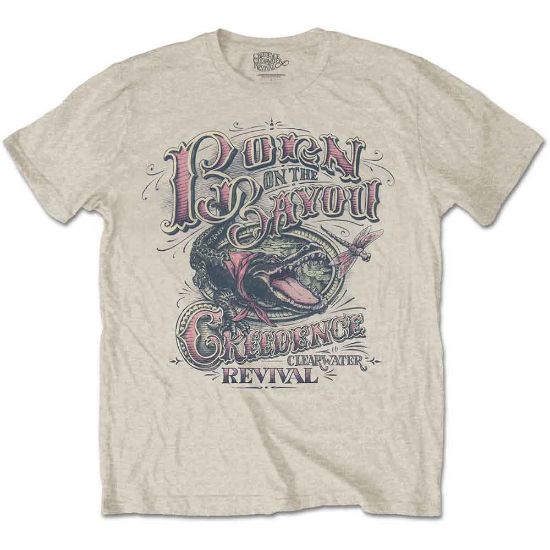 Picture of Creedence Clearwater Revival Unisex T-Shirt: Born on the Bayou