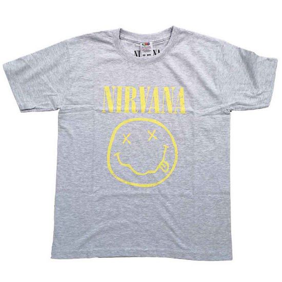 Picture of Nirvana Kids T-Shirt: Yellow Happy Face
