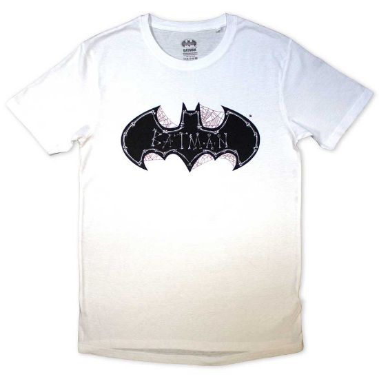 Picture of DC Comics Unisex T-Shirt: Batman - Bat Skull & Cobwebs