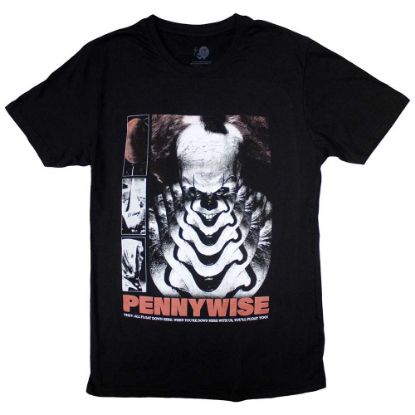 Picture of IT Unisex T-Shirt: Pennywise You'll Never Float Too  