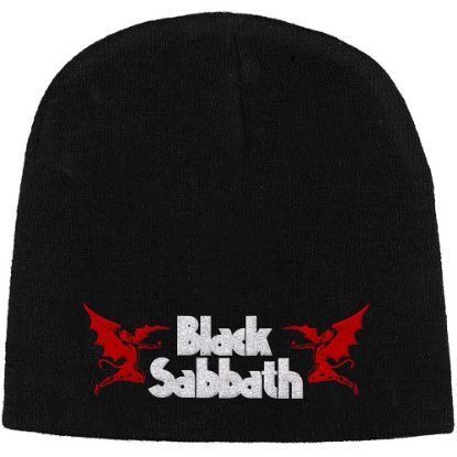 Picture of Black Sabbath Unisex Beanie Hat: Logo & Devils