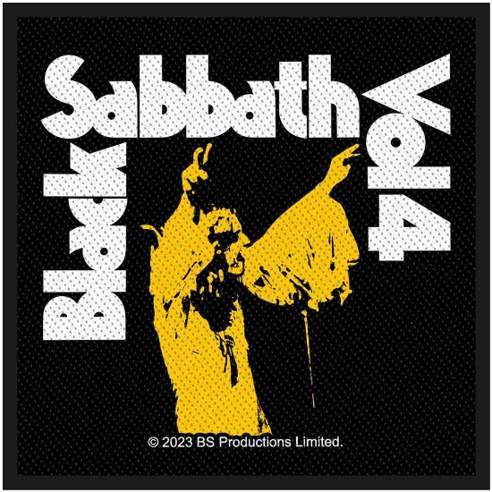 Picture of Black Sabbath Woven Patch: Vol 4 (Retail Pack) (Standard)