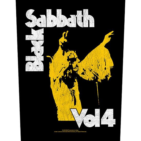 Picture of Black Sabbath Back Patch: Vol 4