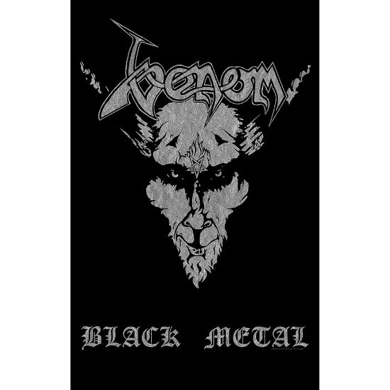 Picture of Venom Textile Poster: Black Metal