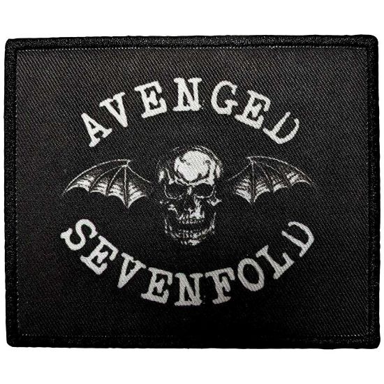 Picture of Avenged Sevenfold Printed Patch: Deathbat Crest (Standard) 