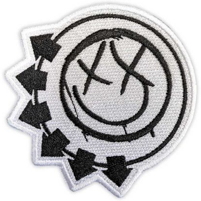 Picture of Blink-182 Woven Patch: Black Six-Arrow Smile (Standard) 