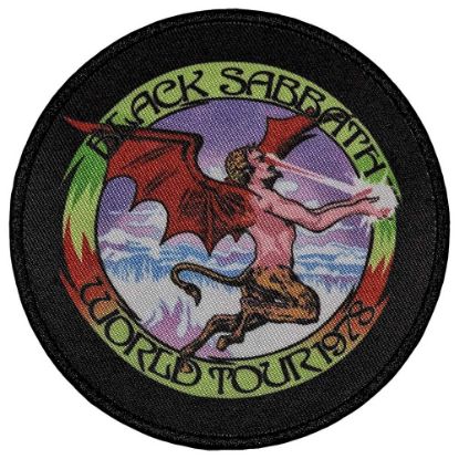 Picture of Black Sabbath Printed Patch: World Tour 1978 (Standard) 