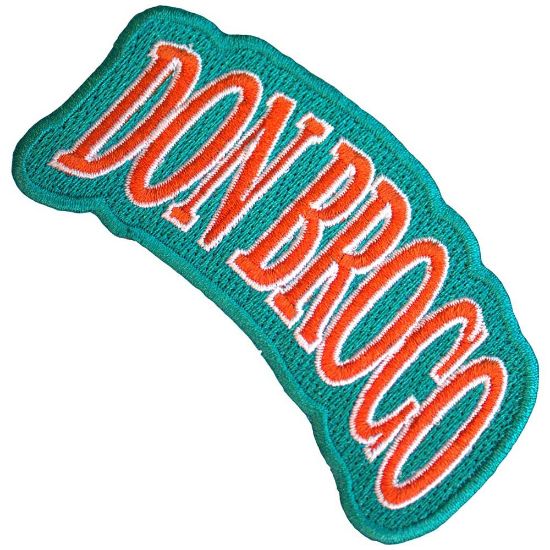 Picture of Don Broco Woven Patch: Orange Logo (Standard) 