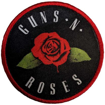 Picture of Guns N' Roses Printed Patch: Rose (Standard) 