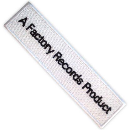 Picture of Joy Division Woven Patch: Factory Records (Standard) 