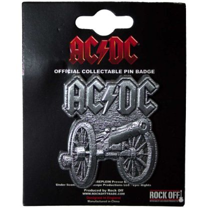 Picture of AC/DC Pin Badge: For Those About To Rock