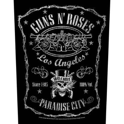 Picture of Guns N' Roses Back Patch: Paradise City