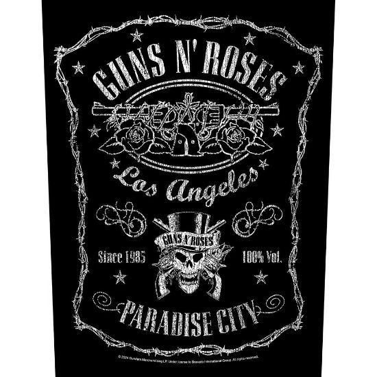 Picture of Guns N' Roses Back Patch: Paradise City