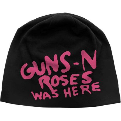 Picture of Guns N' Roses Unisex Beanie Hat: Was Here JD Print