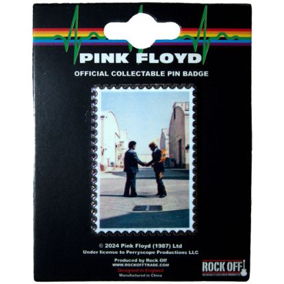 Picture of Pink Floyd Pin Badge: Wish You Were Here Stamp