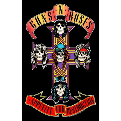 Picture of Guns N' Roses Textile Poster: Appetite For Destruction