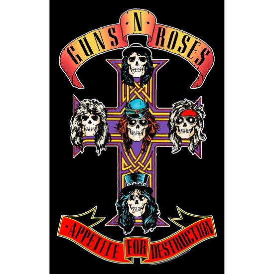 Picture of Guns N' Roses Textile Poster: Appetite For Destruction