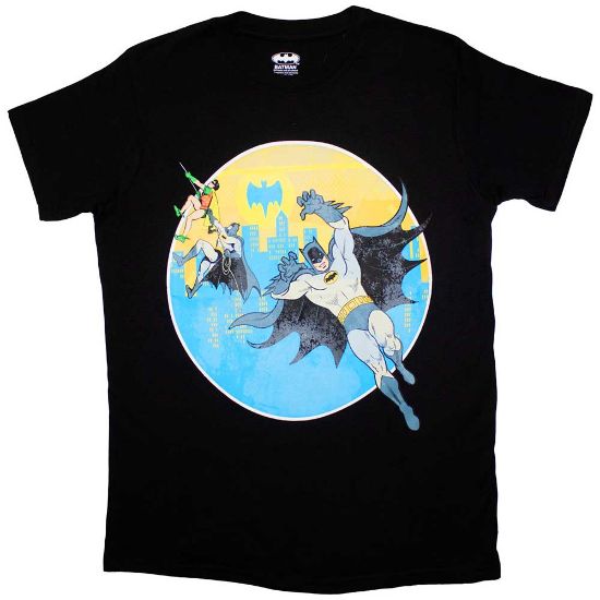 Picture of DC Comics Unisex T-Shirt: Batman Bat Leap