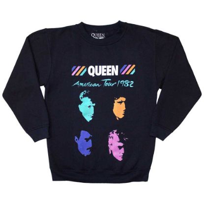 Picture of Queen Unisex Sweatshirt: American Tour 1982 (Oversized)