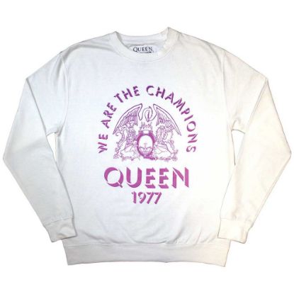 Picture of Queen Unisex Sweatshirt: Champions 1977 (Oversized)