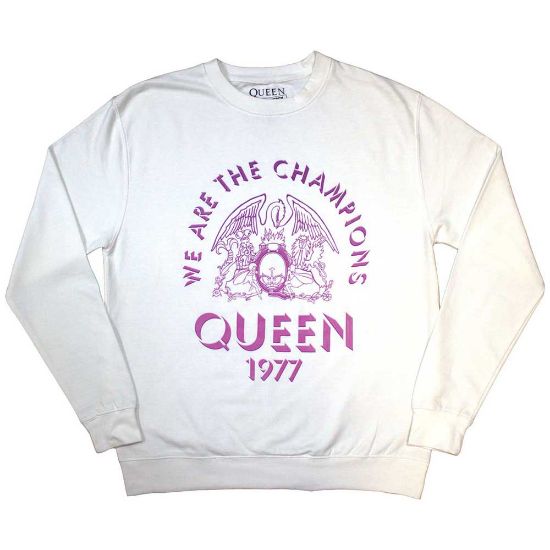 Picture of Queen Unisex Sweatshirt: Champions 1977 (Oversized) (Small)