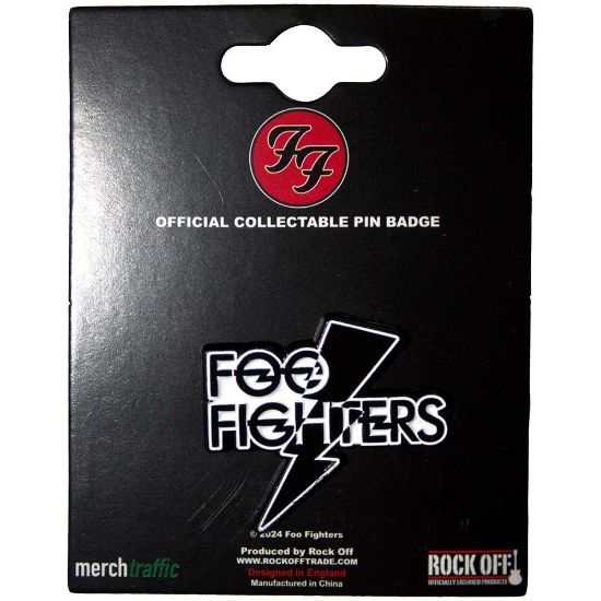 Picture of Foo Fighters Pin Badge: Flash Logo