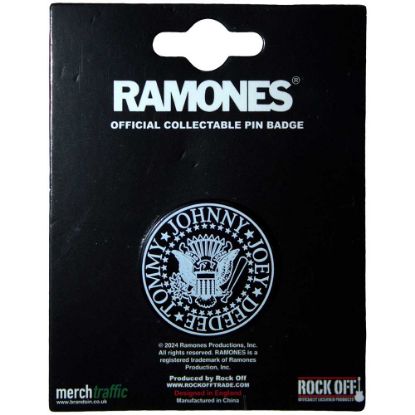 Picture of Ramones Pin Badge: Presidential Seal Emblem